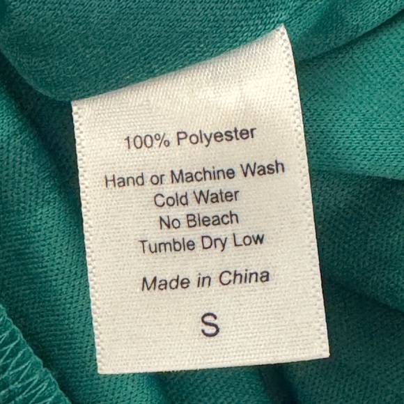 Women’s Lucy in the sky Neila green w/ floral print sleeveless dress Small - Picture 6 of 6